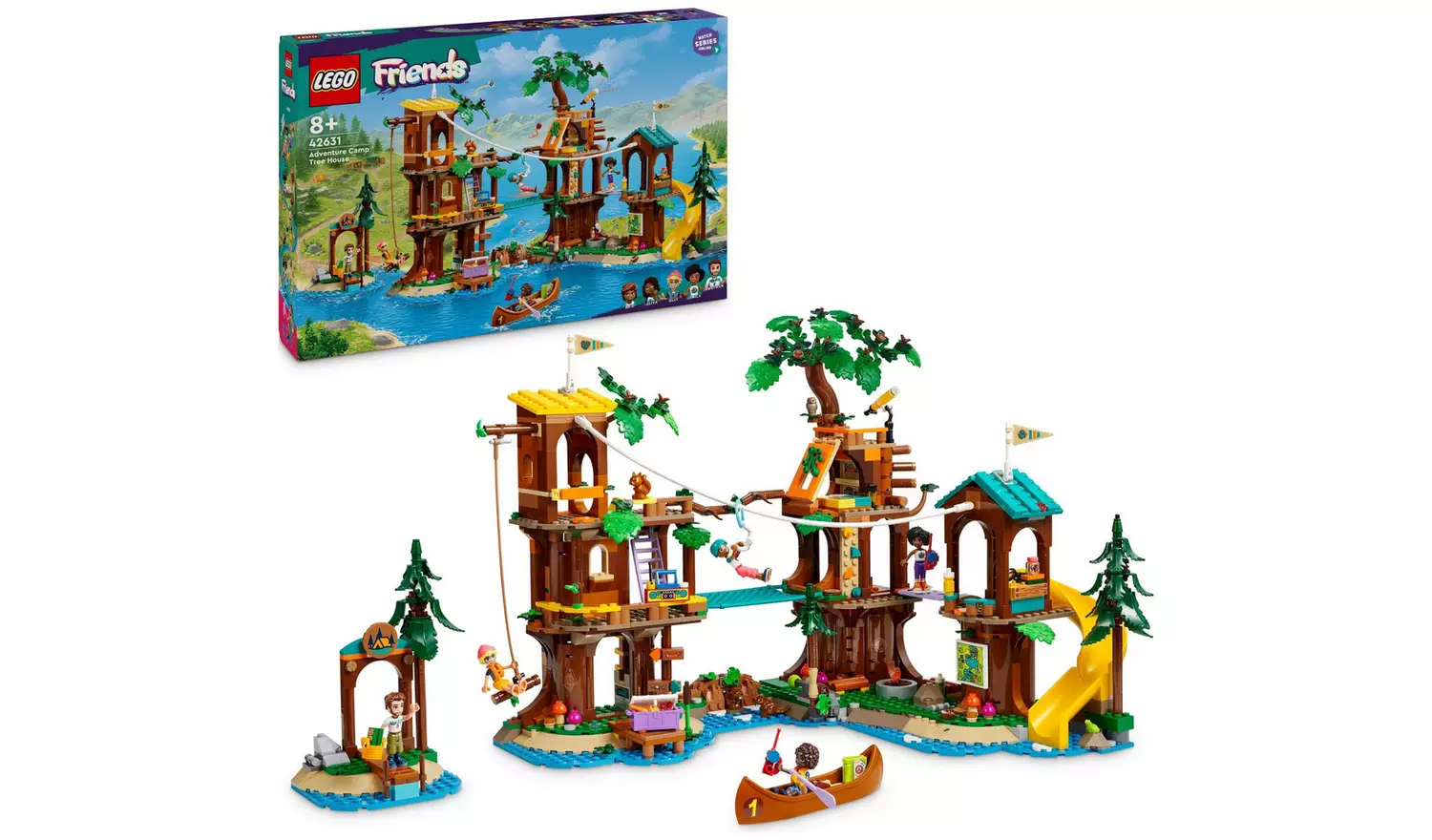 LEGO Friends Adventure Camp Tree House Mini-dolls set 42631