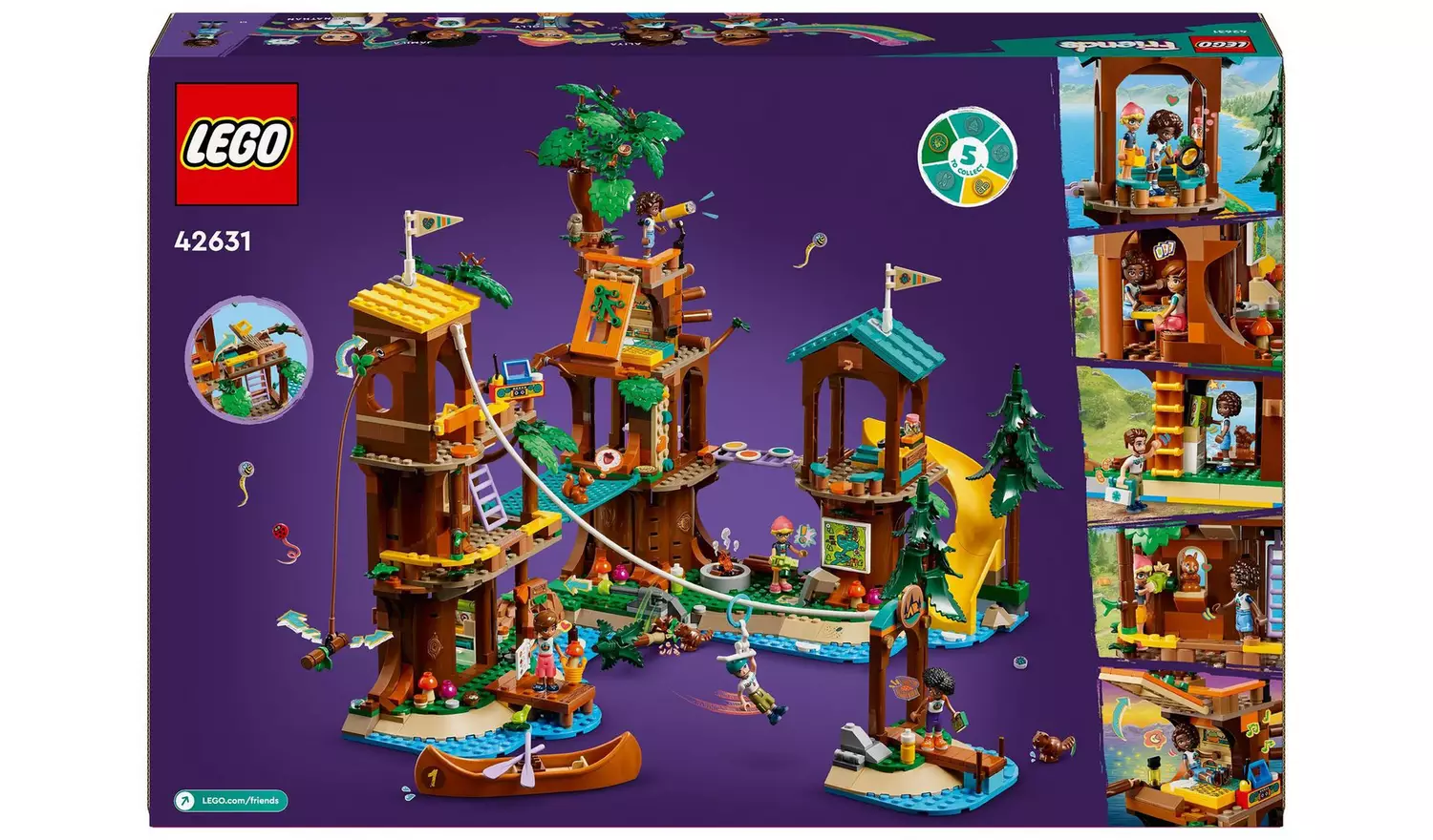 LEGO Friends Adventure Camp Tree House Mini-dolls set 42631