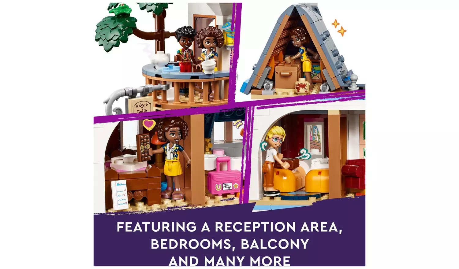 LEGO Friends Castle Bed and Breakfast Mini-Dolls Set 42638