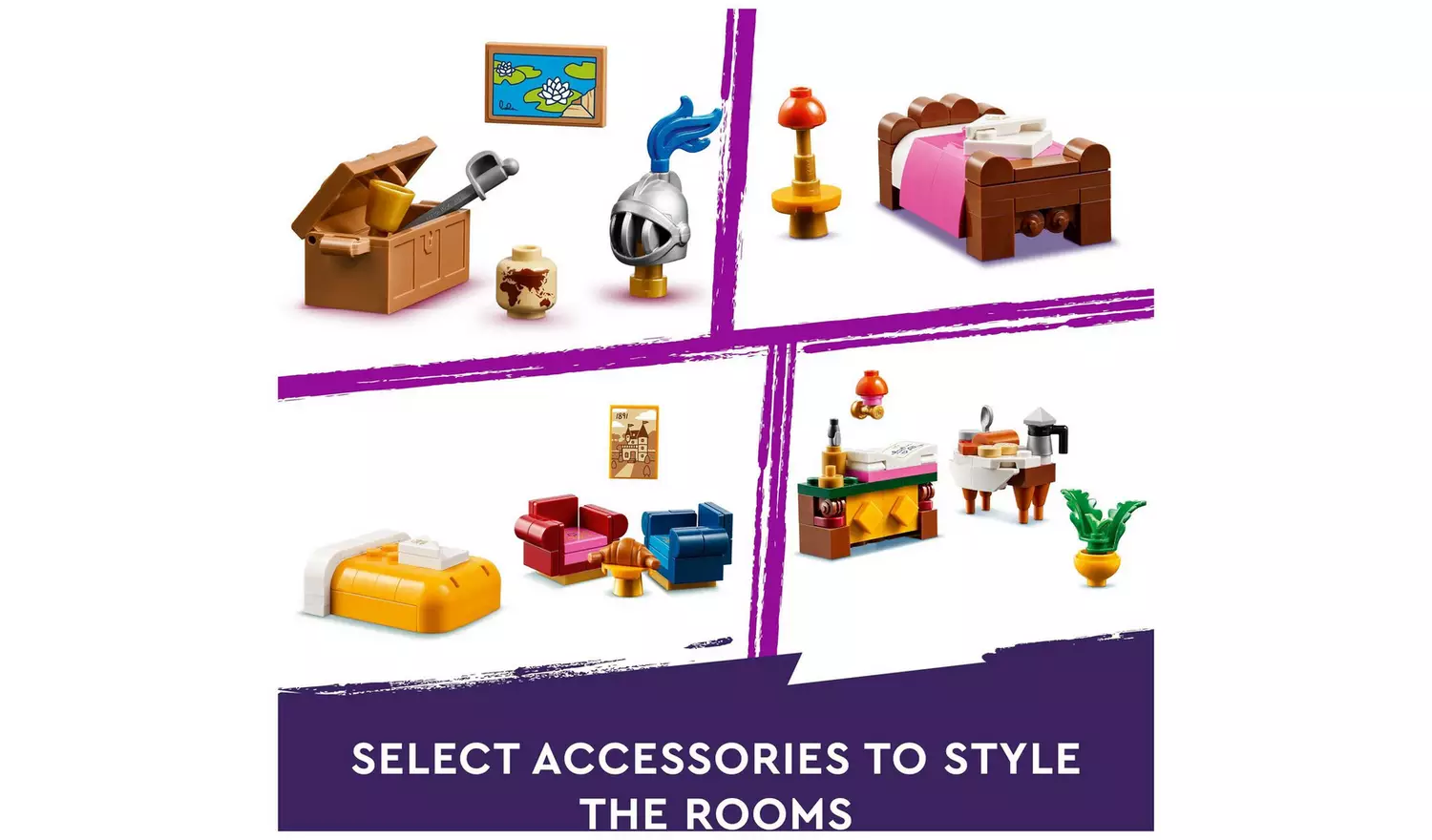 LEGO Friends Castle Bed and Breakfast Mini-Dolls Set 42638