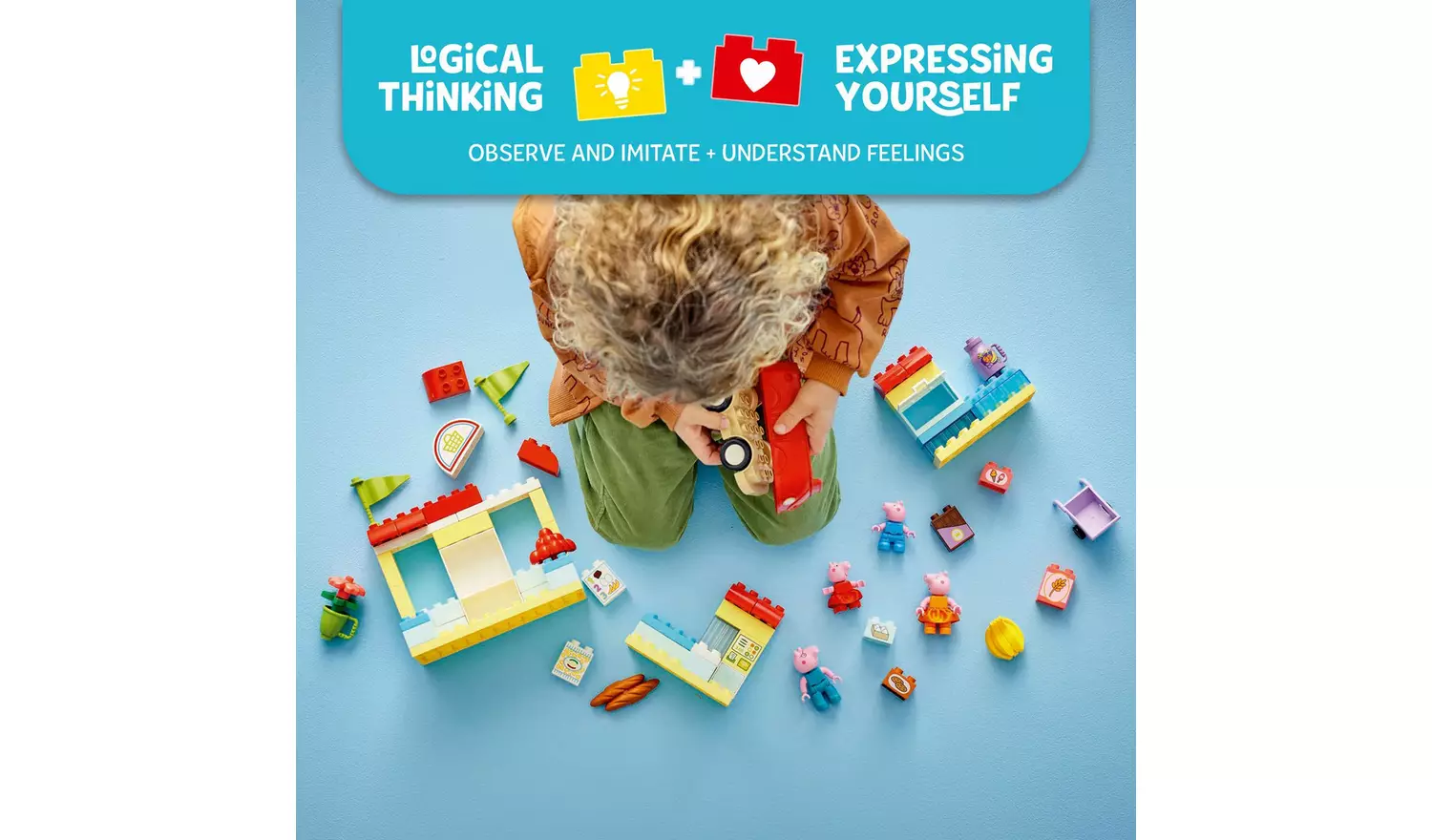 LEGO DUPLO Peppa Pig Supermarket Toy with Figures 10434