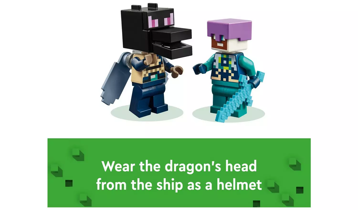 LEGO Minecraft The Ender Dragon and End Ship Toy Set 21264