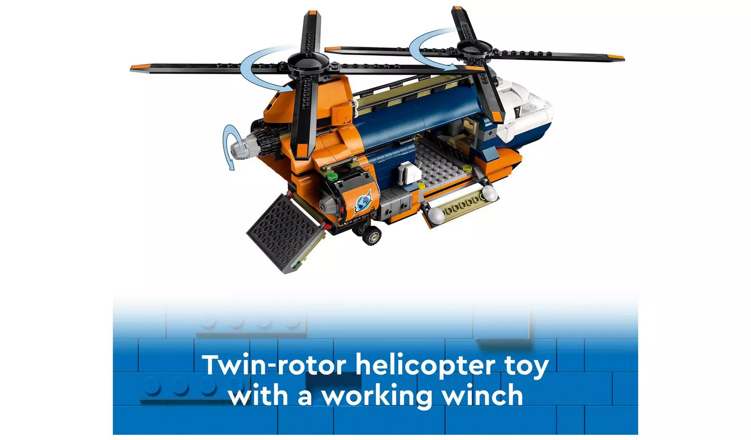 LEGO City Jungle Explorer Helicopter at Base Camp Set 60437