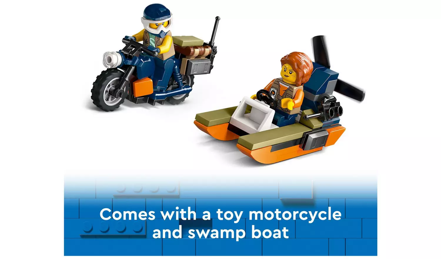 LEGO City Jungle Explorer Helicopter at Base Camp Set 60437