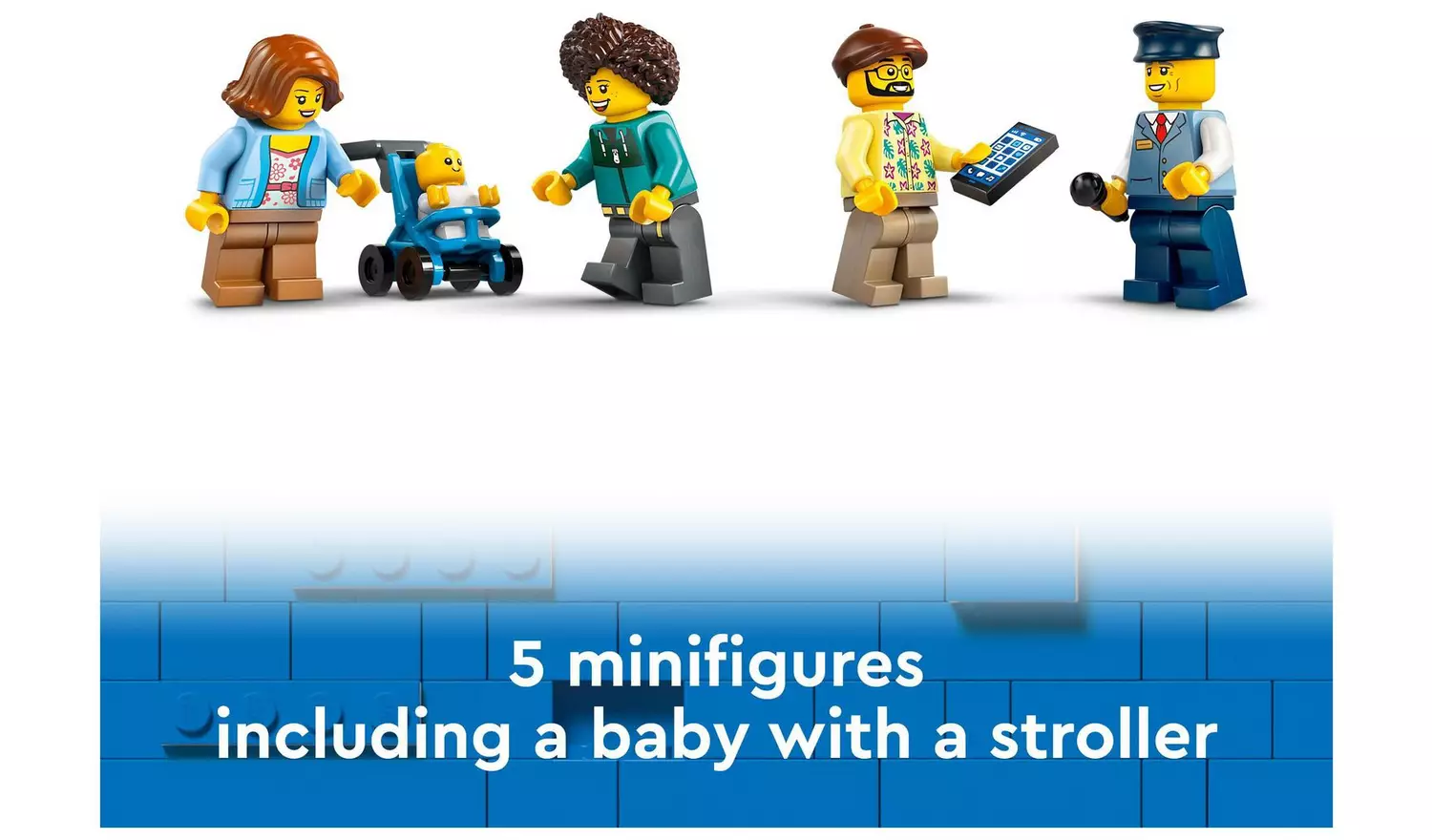 LEGO City Red Double-Decker Sightseeing Bus Toy Set 60407