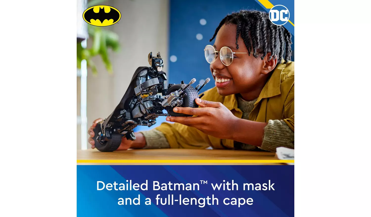 LEGO DC Batman Construction Figure & the Bat-Pod Bike 76273