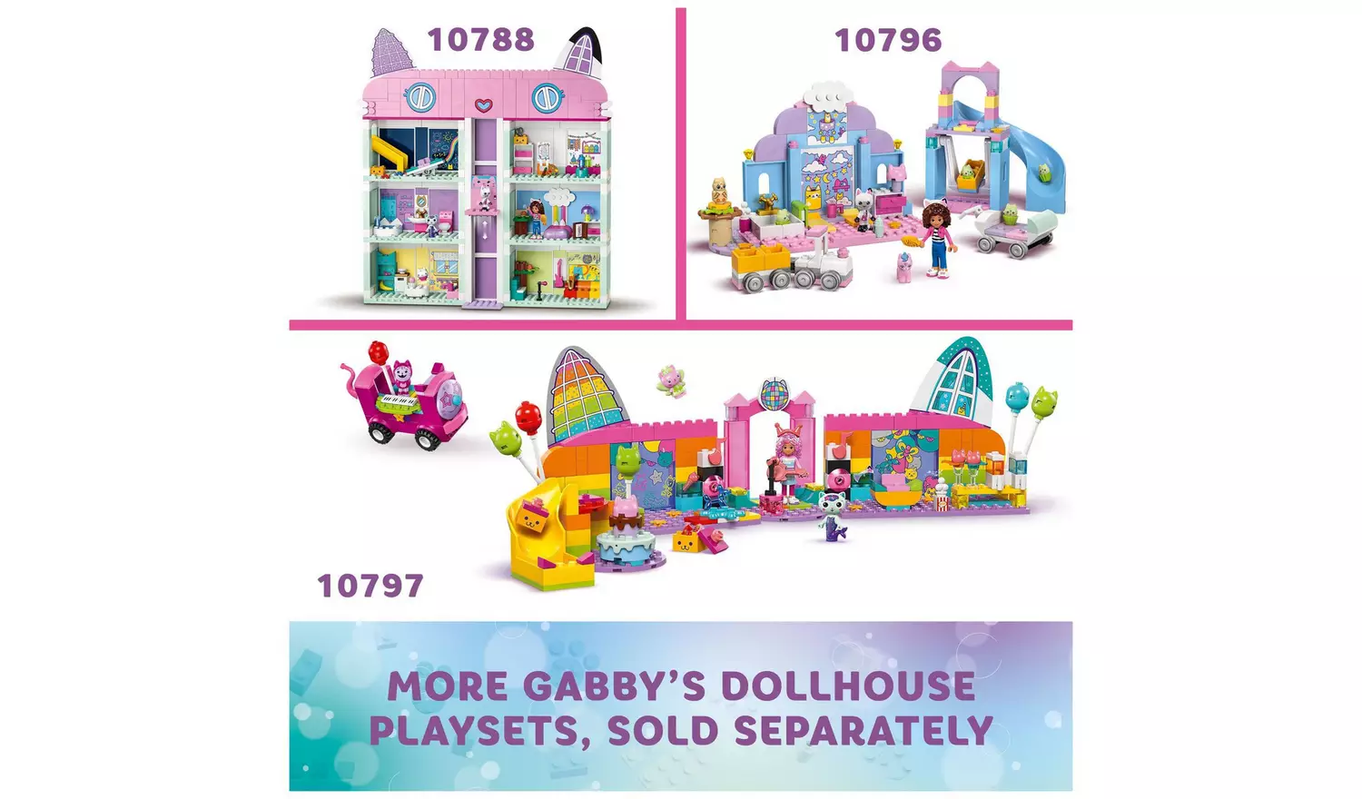 LEGO Gabby's Dollhouse Crafting with Baby Box Toy Set 10795