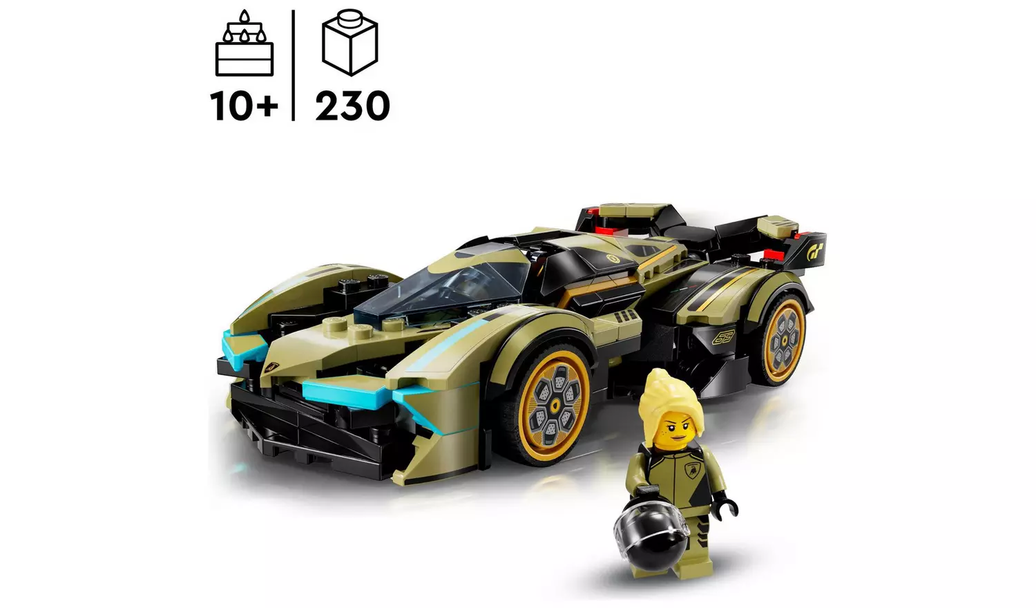 LEGO Speed Champions Lamborghini V12 Vision Super Car 76923