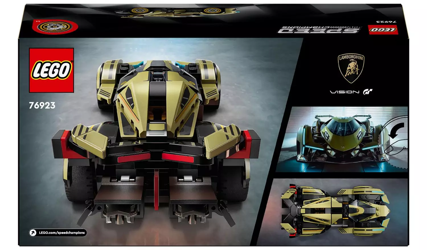 LEGO Speed Champions Lamborghini V12 Vision Super Car 76923