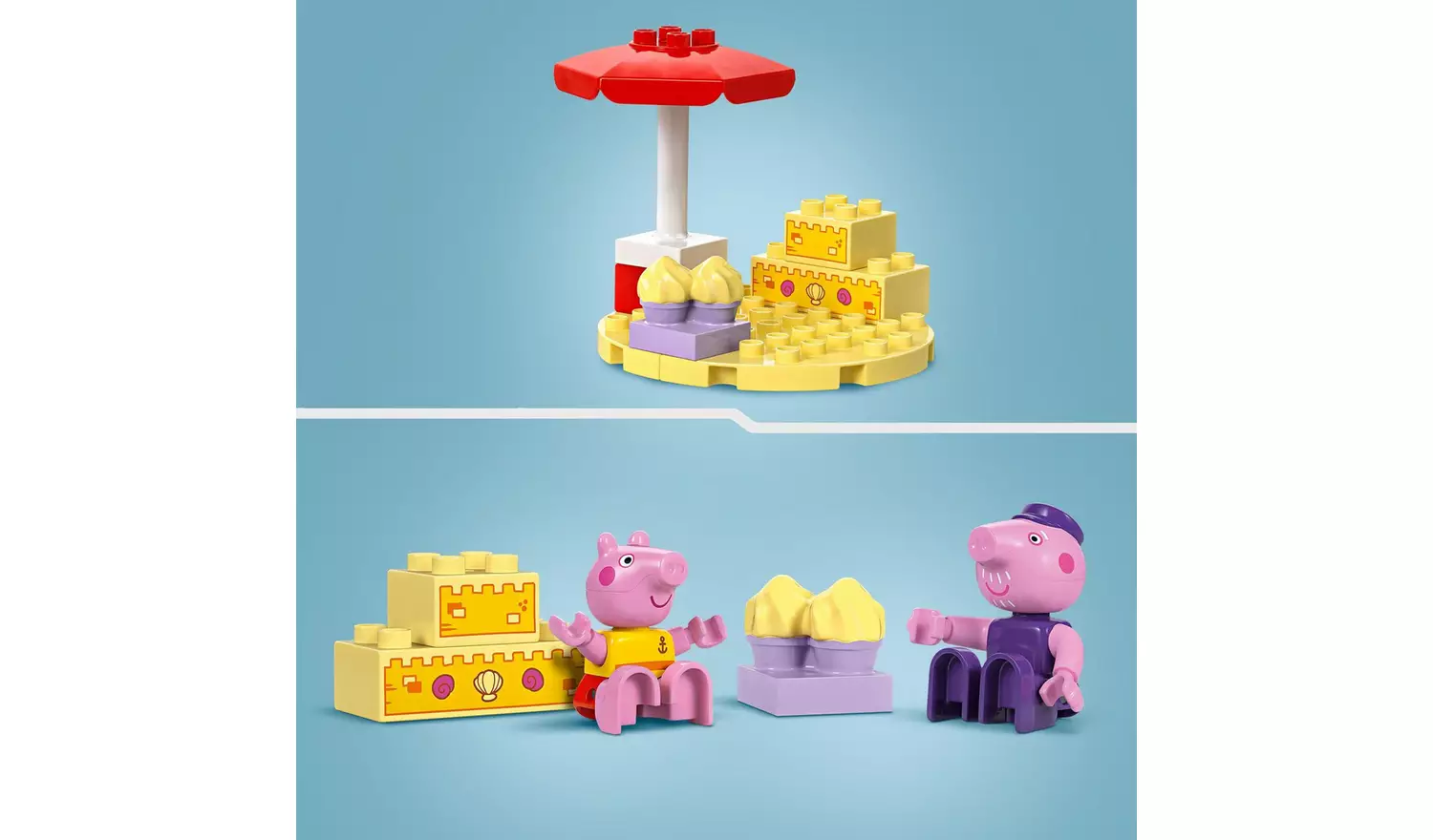 LEGO DUPLO Peppa Pig Boat Trip Toy for Toddlers 10432