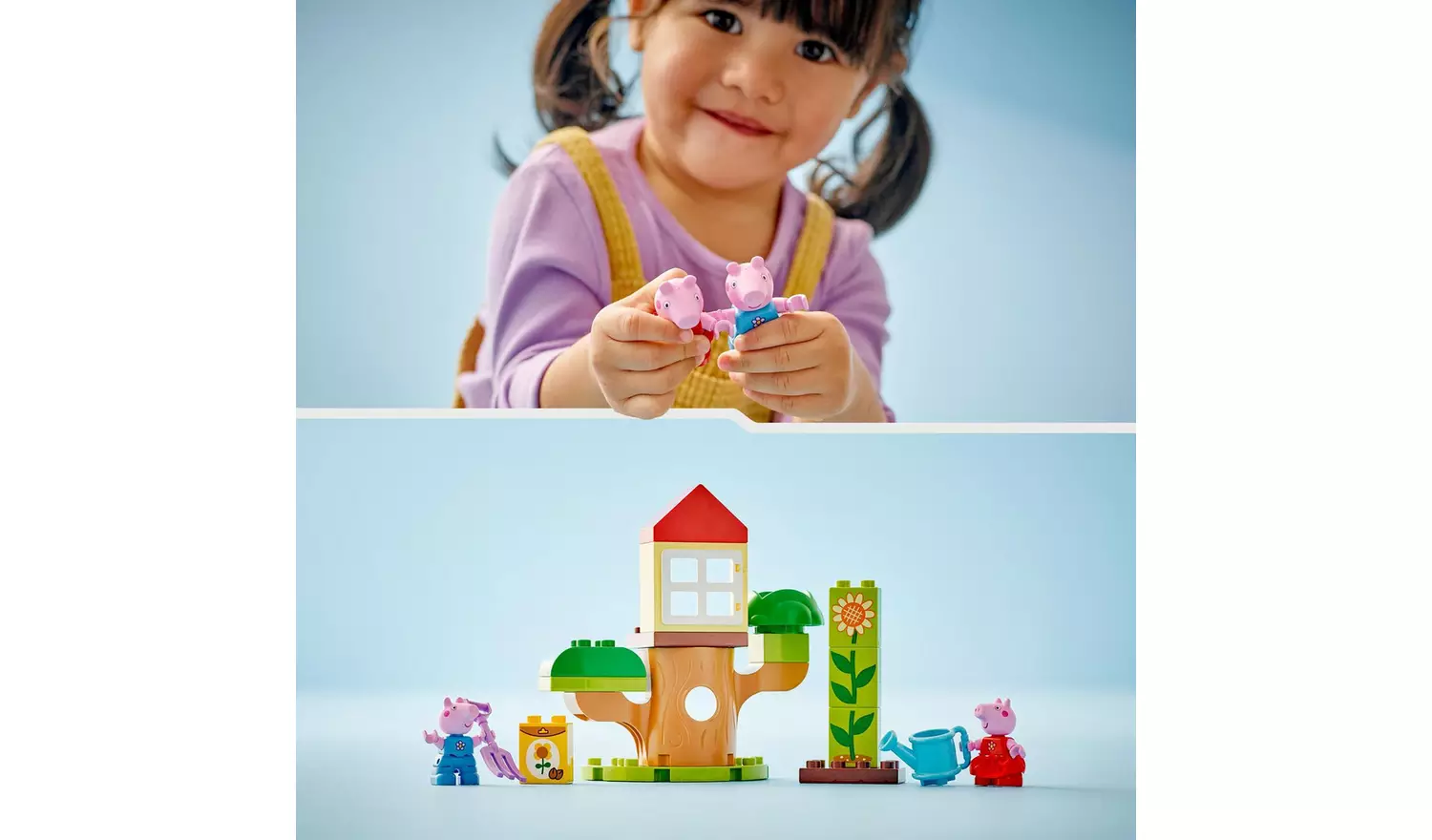 LEGO DUPLO Peppa Pig Garden and Tree House Toddler Toy 10431