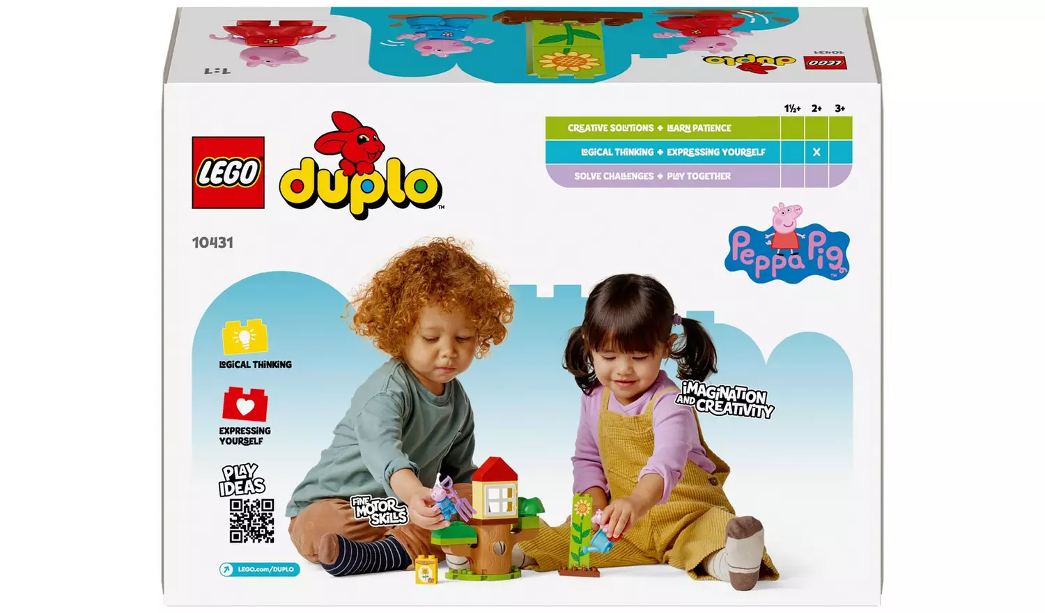 LEGO DUPLO Peppa Pig Garden and Tree House Toddler Toy 10431
