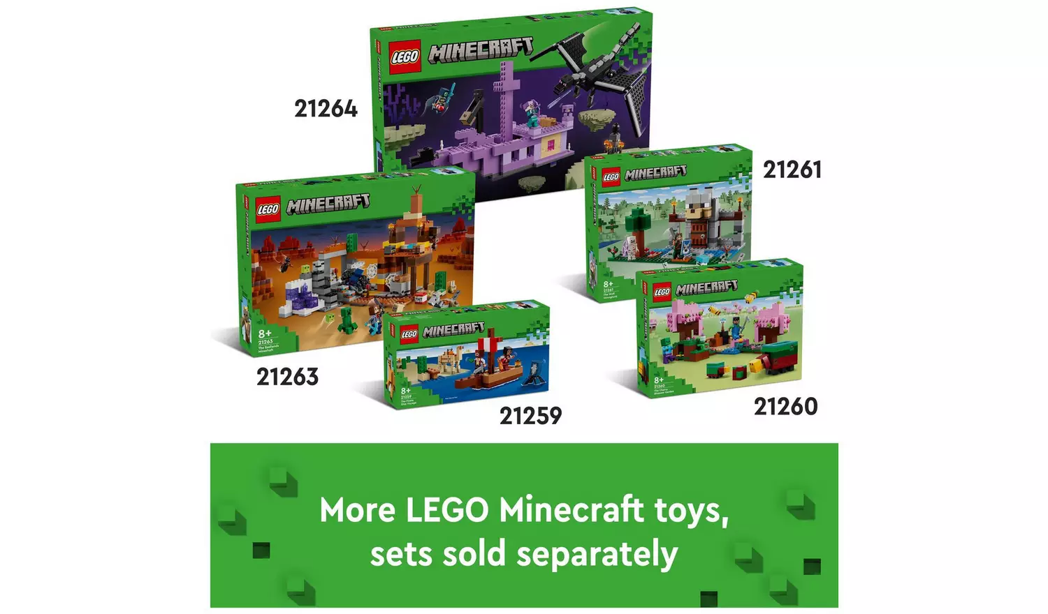 LEGO Minecraft The Badlands Mineshaft Video-Game Toy 21263