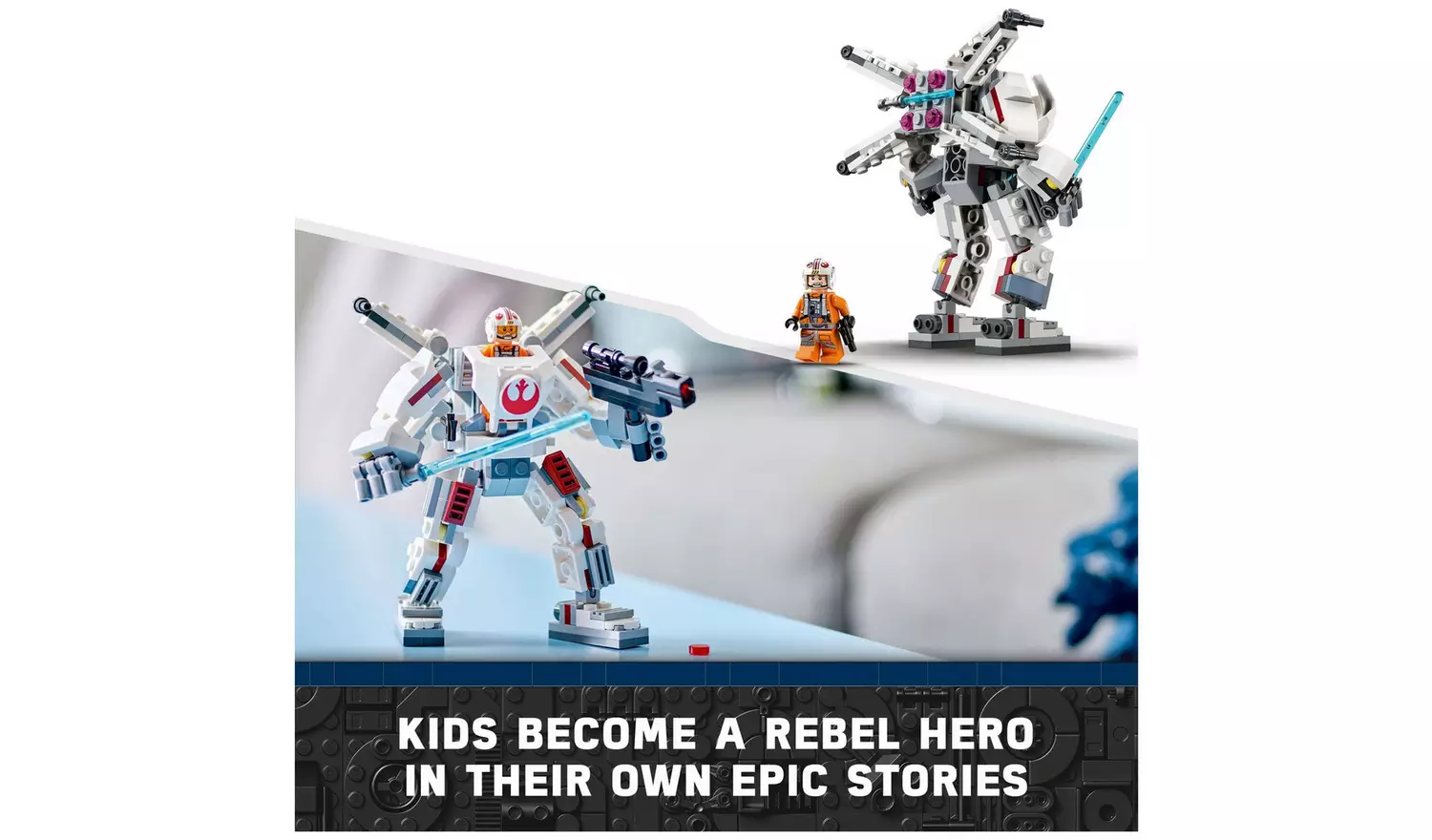 LEGO Star Wars Luke Skywalker X-Wing Mech Building Toy 75390