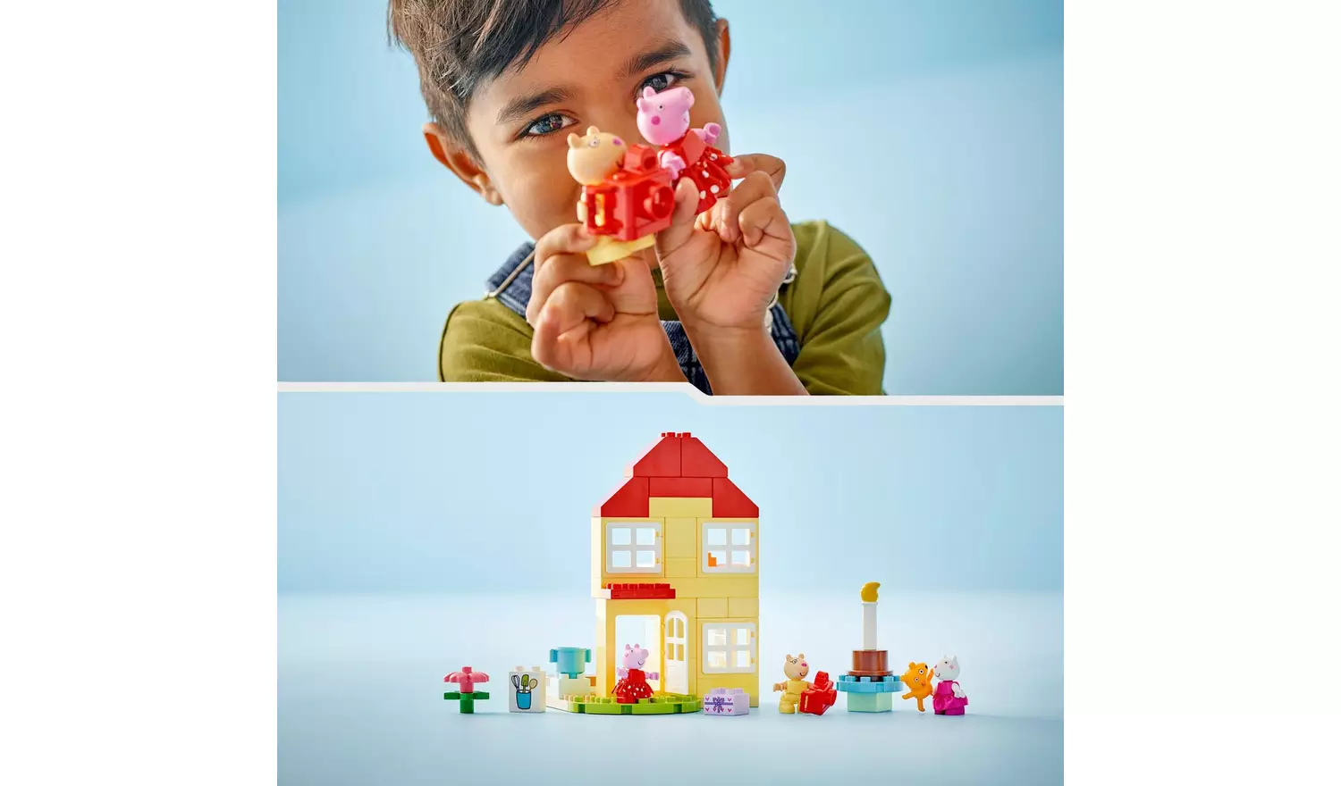 LEGO DUPLO Peppa Pig Birthday House Toy for Toddlers 10433
