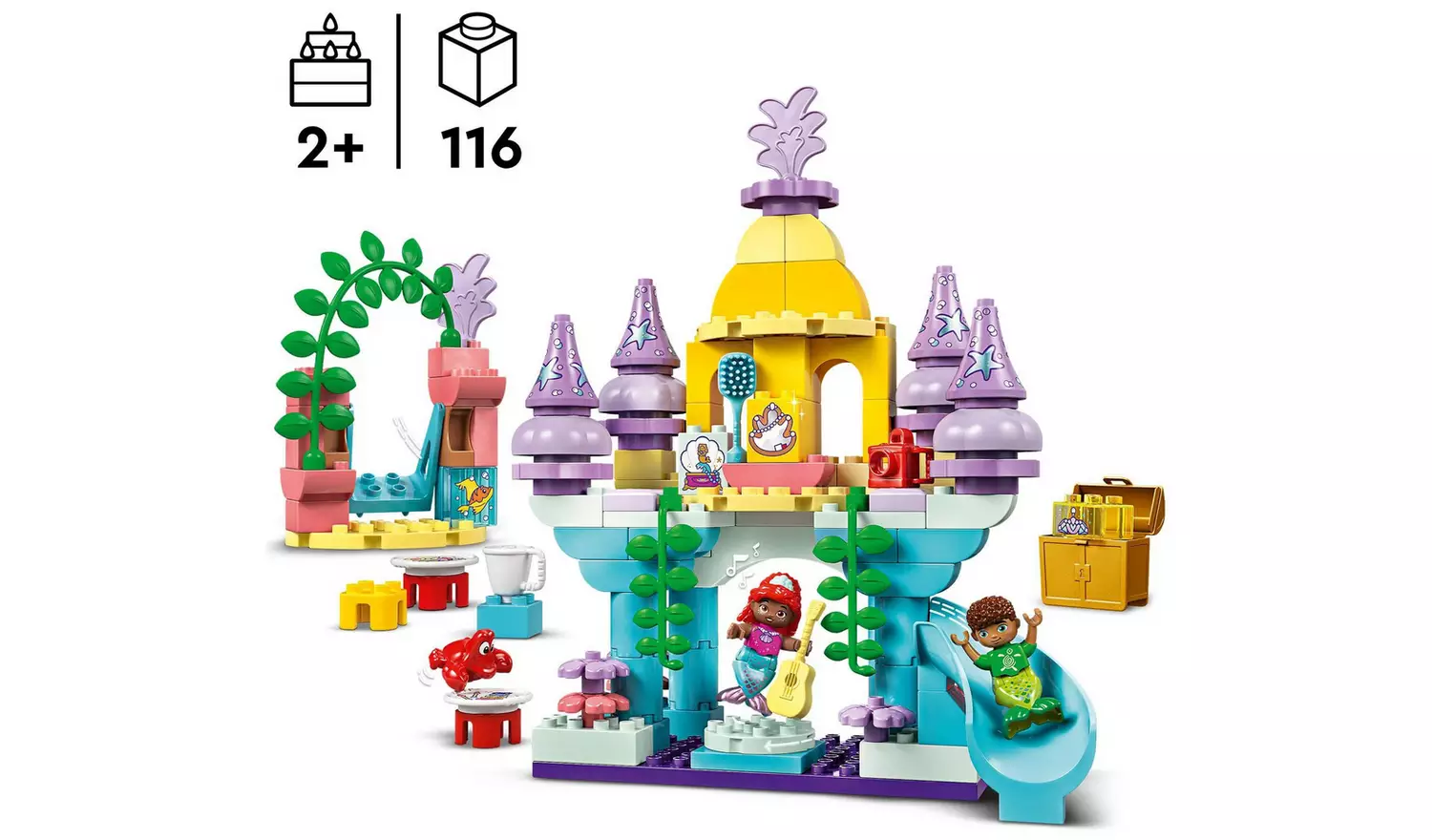 LEGO DUPLO Disney Ariel's Magical Underwater Palace 10435