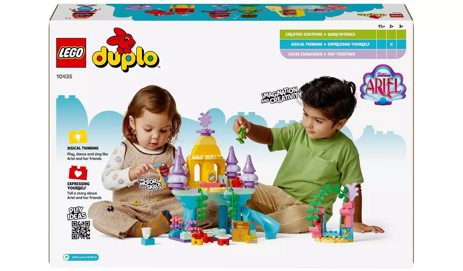 LEGO DUPLO Disney Ariel's Magical Underwater Palace 10435