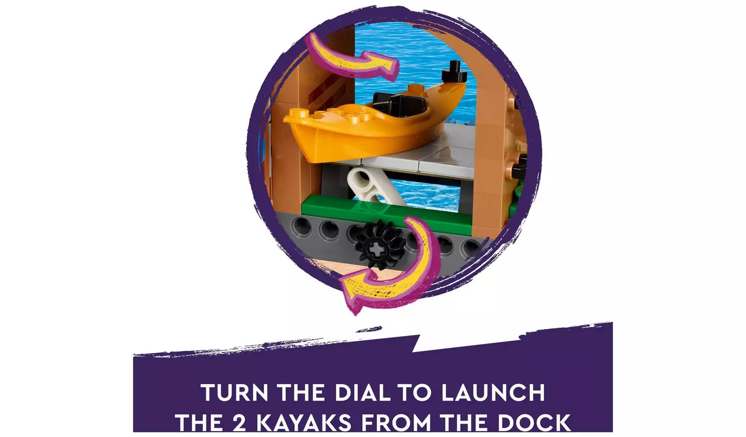 LEGO Friends Adventure Camp Water Sports Toy Set 42626