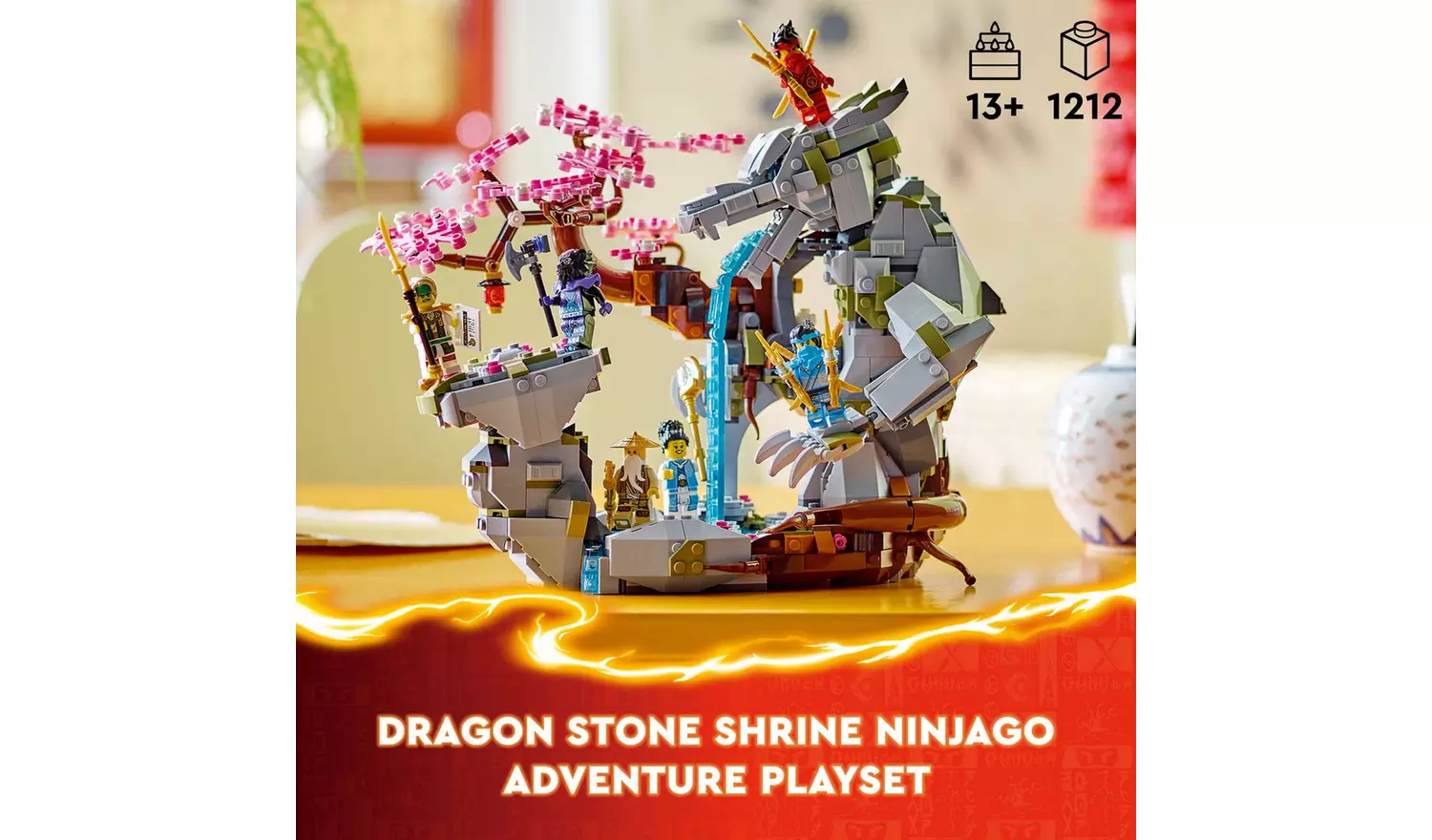LEGO NINJAGO Dragon Stone Shrine Buildable Model 71819