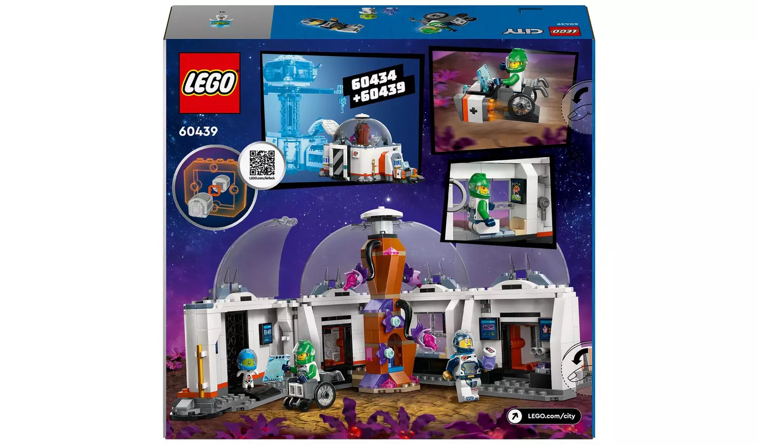 LEGO City Space Science Lab Exploration Toy Playset 60439