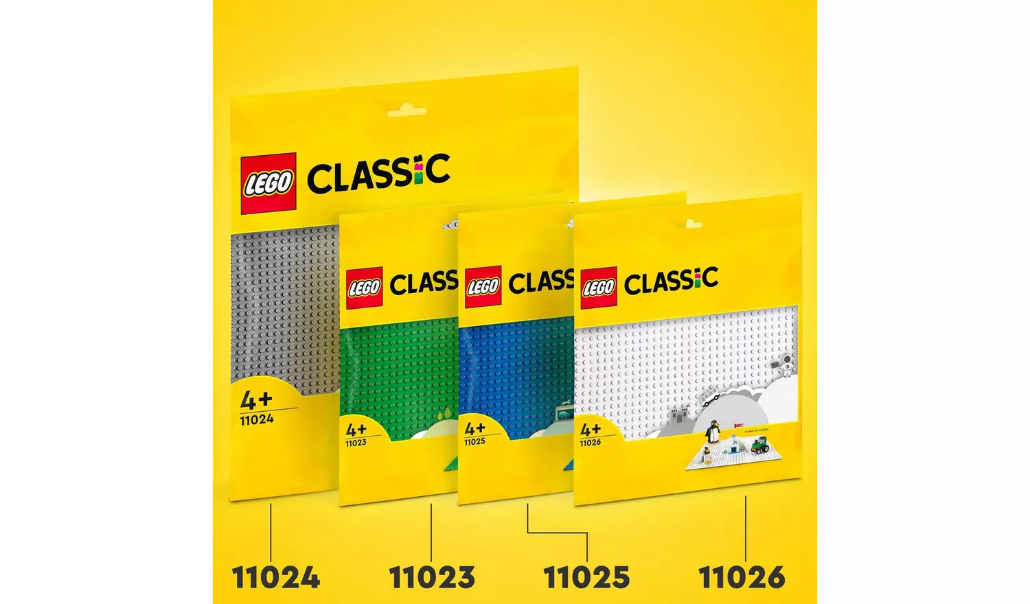 LEGO Classic Blue Baseplate 32x32 Building Board 11025