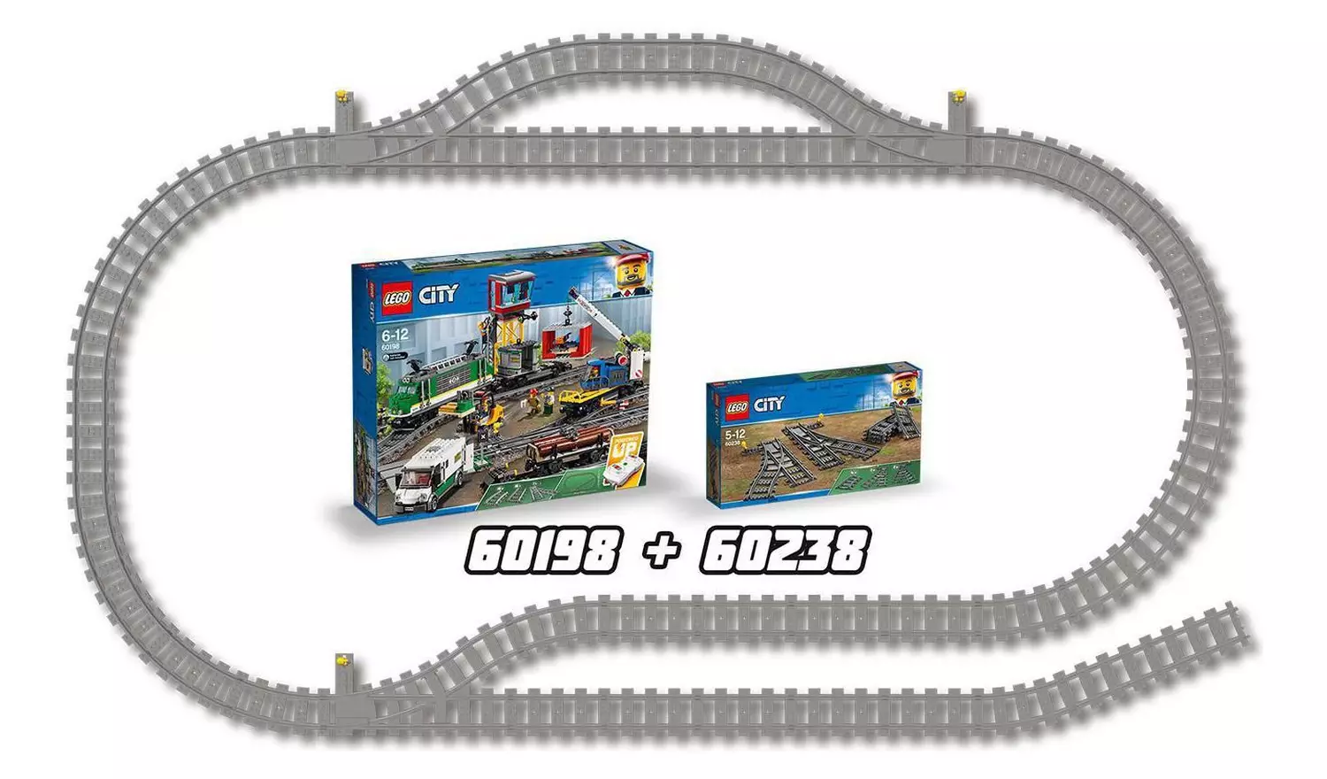 LEGO City Switch Tracks Set60238