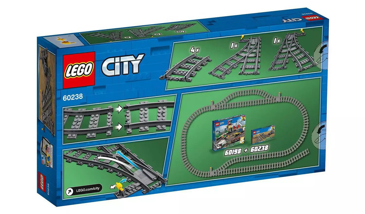 LEGO City Switch Tracks Set60238