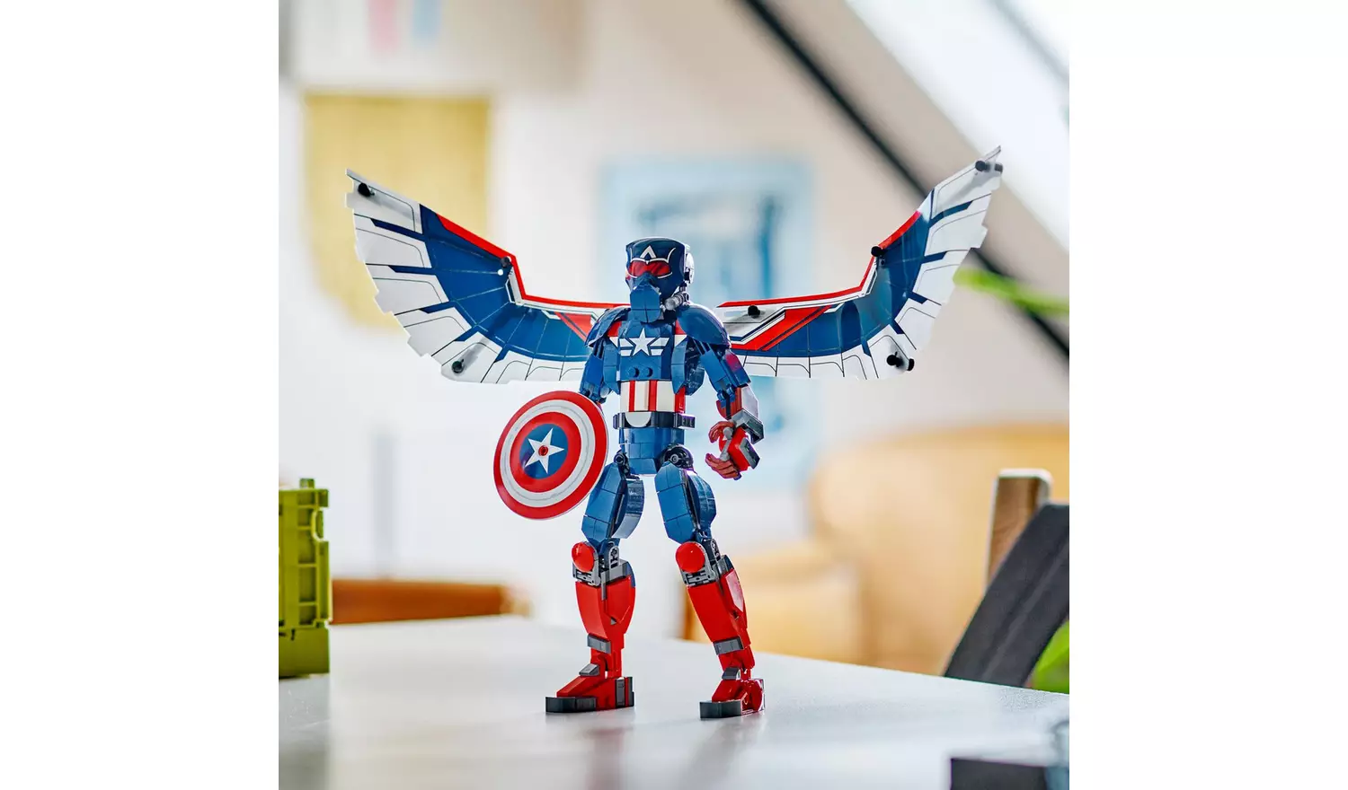 LEGO Marvel New Captain America Construction Figure 76296