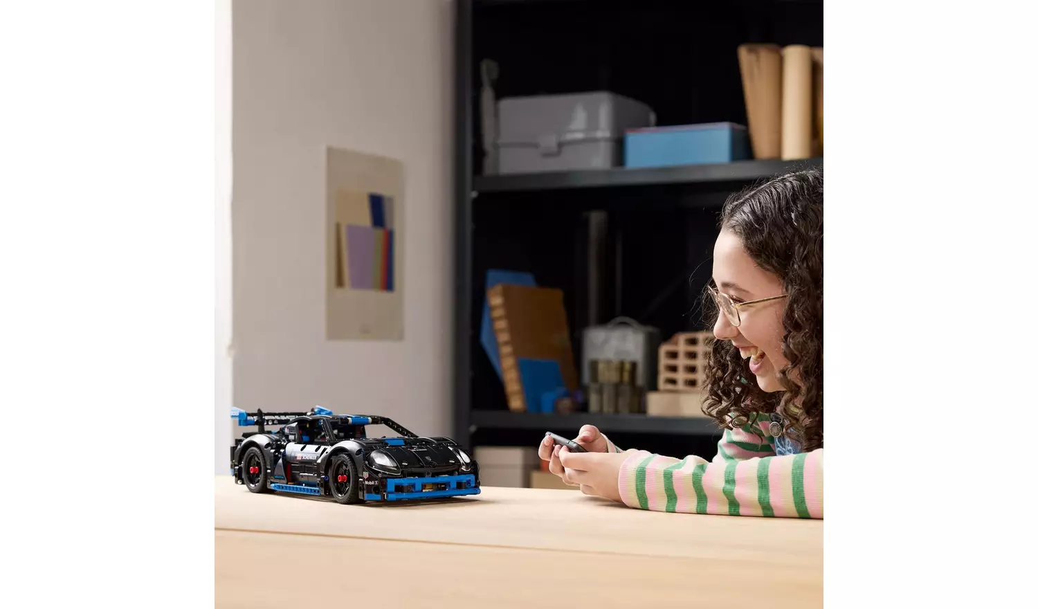 LEGO Technic Porsche GT4 e-Performance Race Car Toy 42176