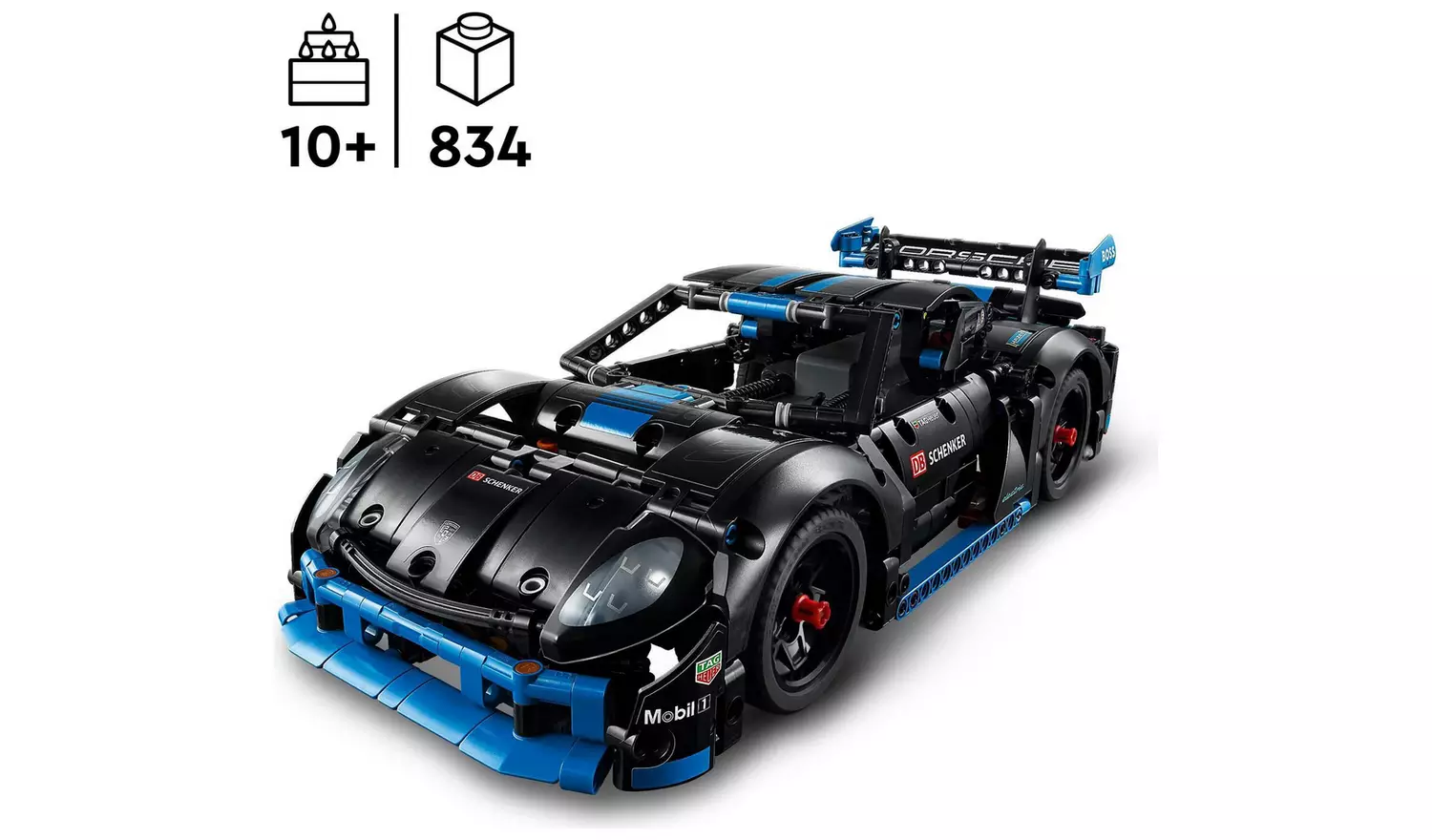 LEGO Technic Porsche GT4 e-Performance Race Car Toy 42176