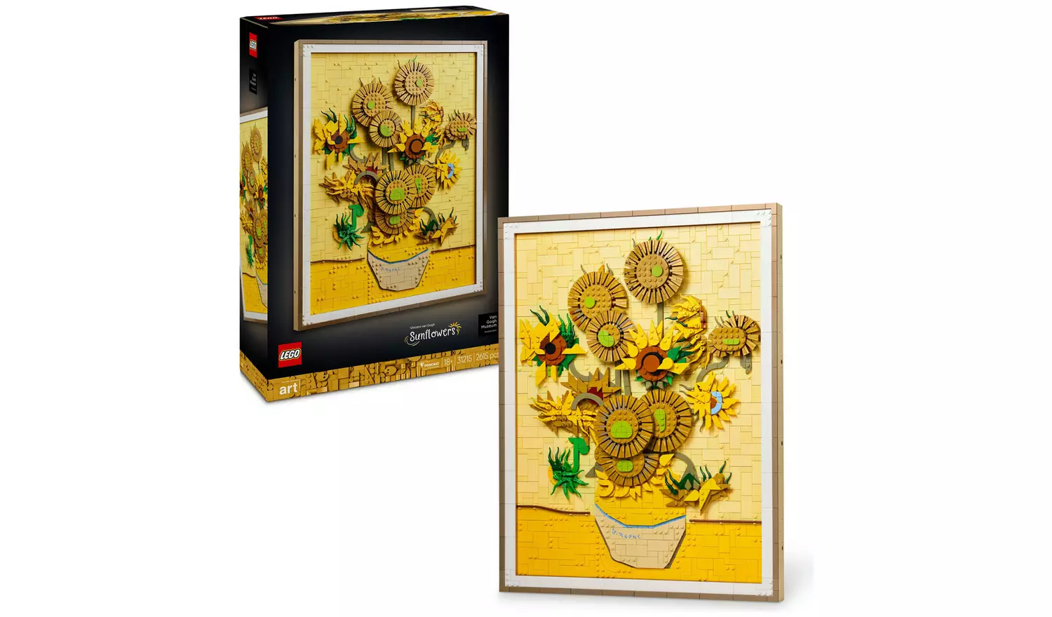 LEGO ART Vincent van Gogh – Sunflowers Building Set 31215