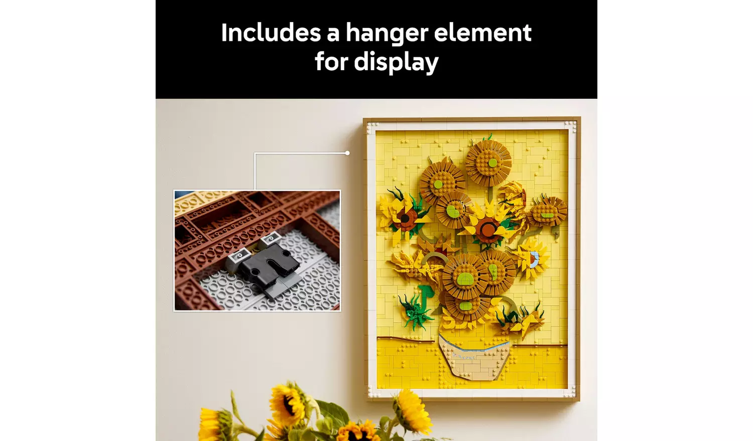 LEGO ART Vincent van Gogh – Sunflowers Building Set 31215