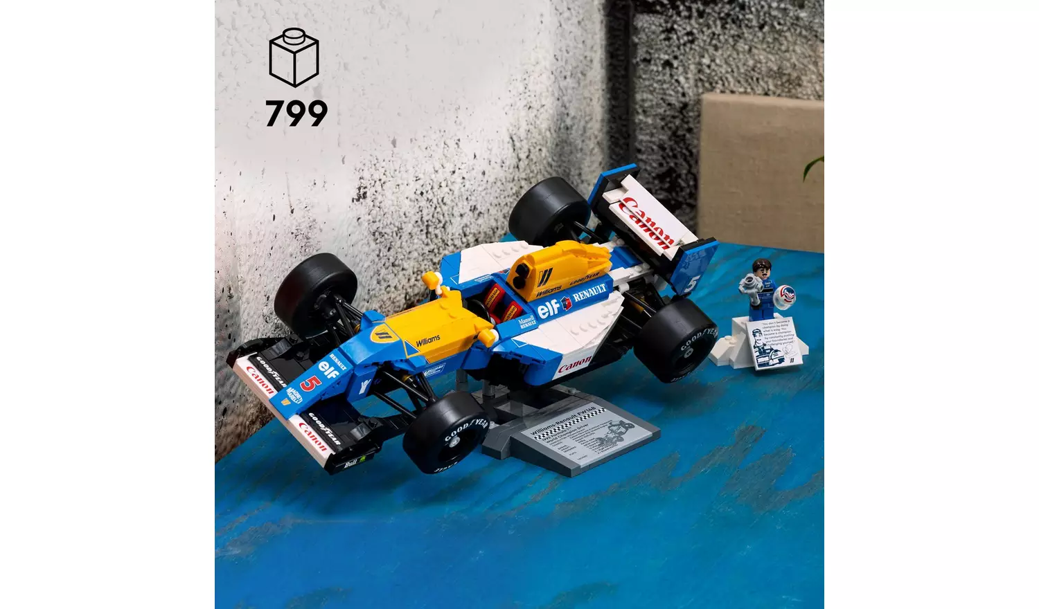 LEGO Icons Williams Racing FW14B & Nigel Mansell Set 10353