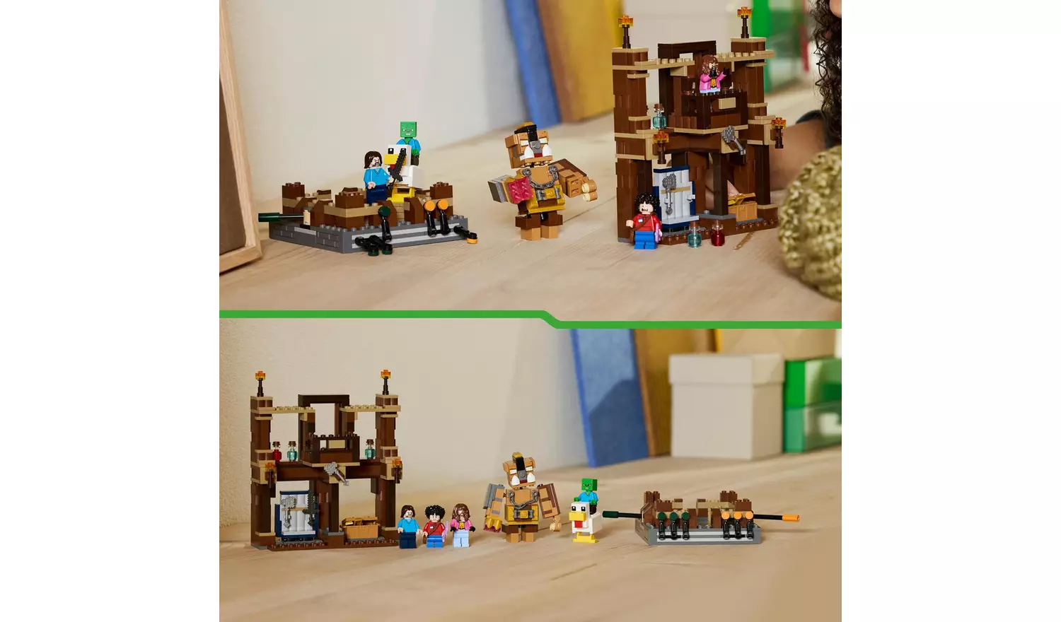 LEGO Minecraft Woodland Mansion Fighting Ring Toy Set 21272