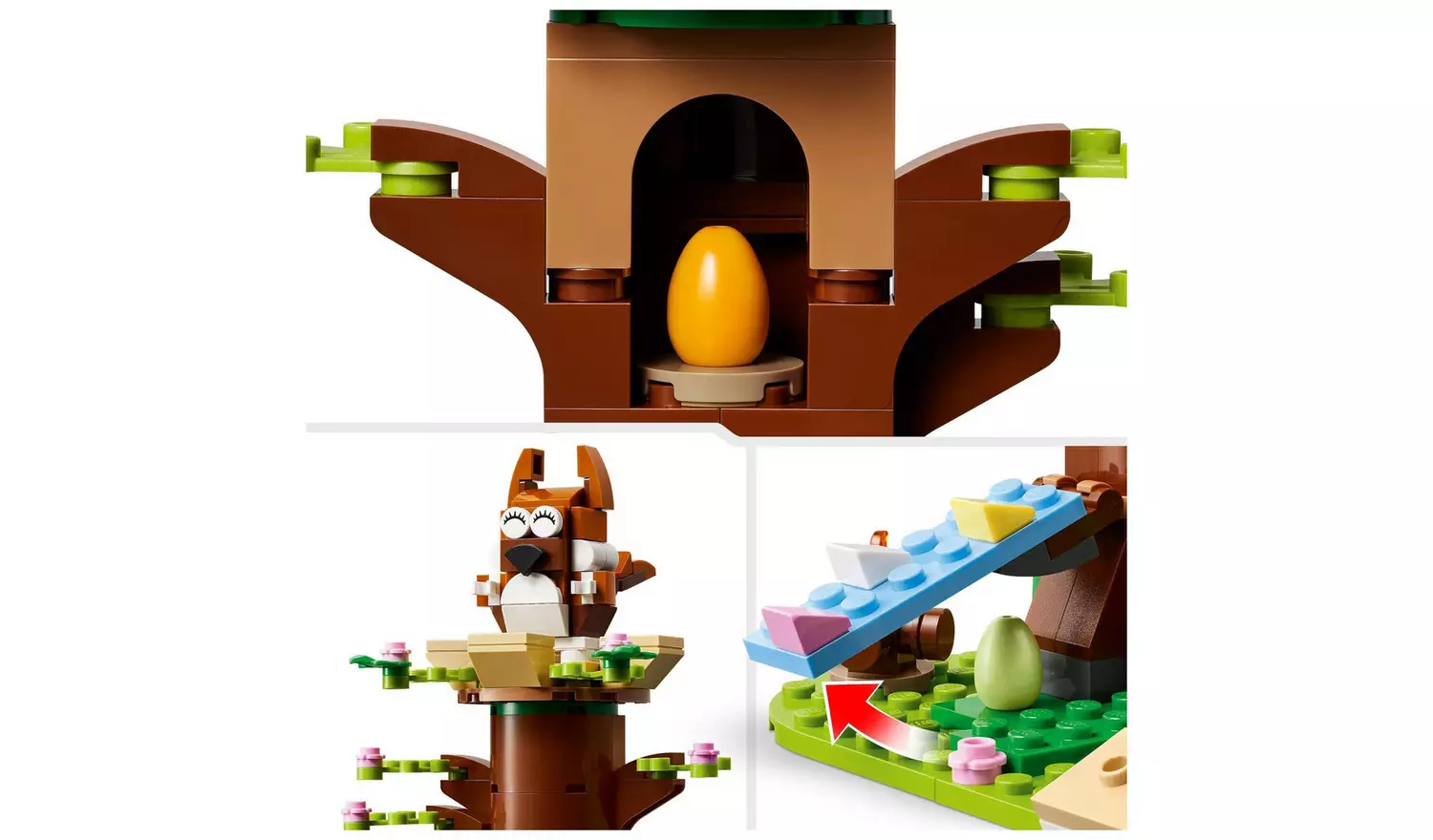 LEGO Spring Animal Playground Set with Toy Tree-House 40709