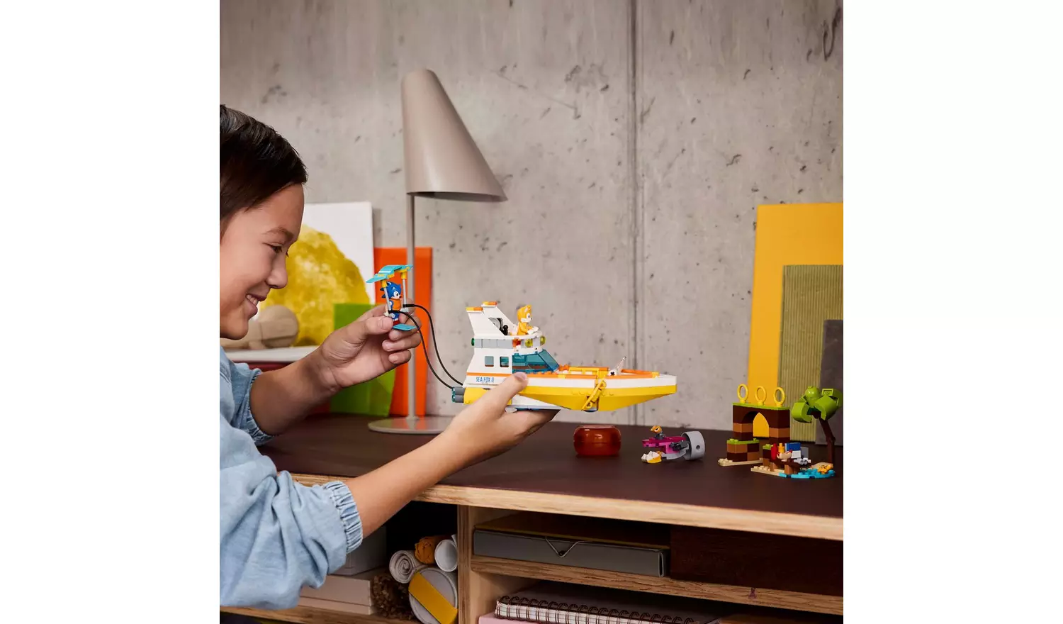 LEGO Sonic the Hedgehog Tails' Adventure Boat Toy 76997