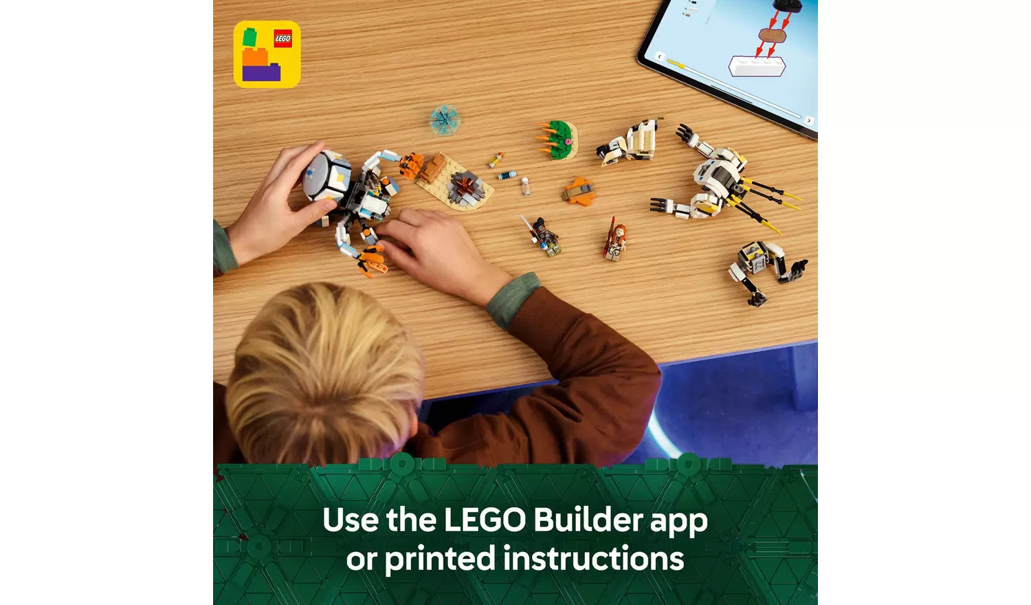 LEGO Horizon Aloy & Varl vs. Shell-Walker & Sawtooth 77037