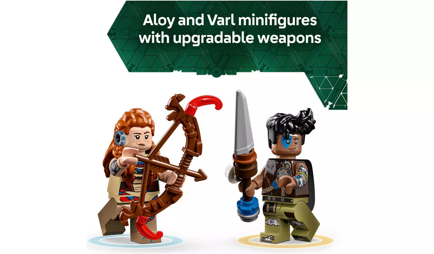 LEGO Horizon Aloy & Varl vs. Shell-Walker & Sawtooth 77037