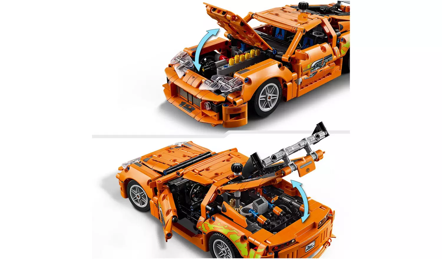 LEGO Technic Fast and Furious Toyota Supra MK4 Car Toy 42204