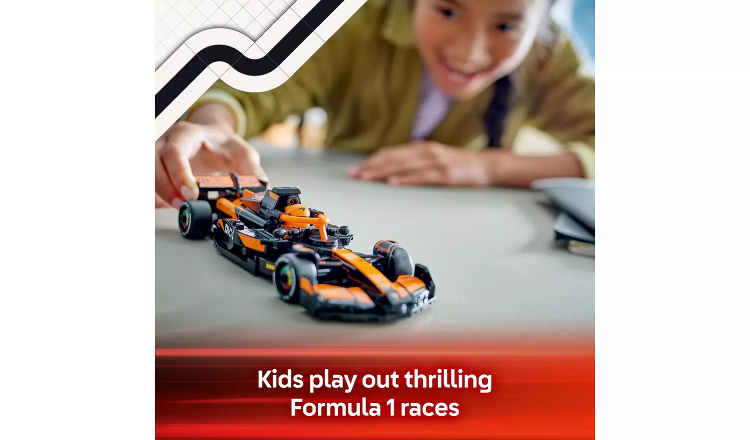 LEGO Speed Champions McLaren F1 Team MCL38 Race Car 77251