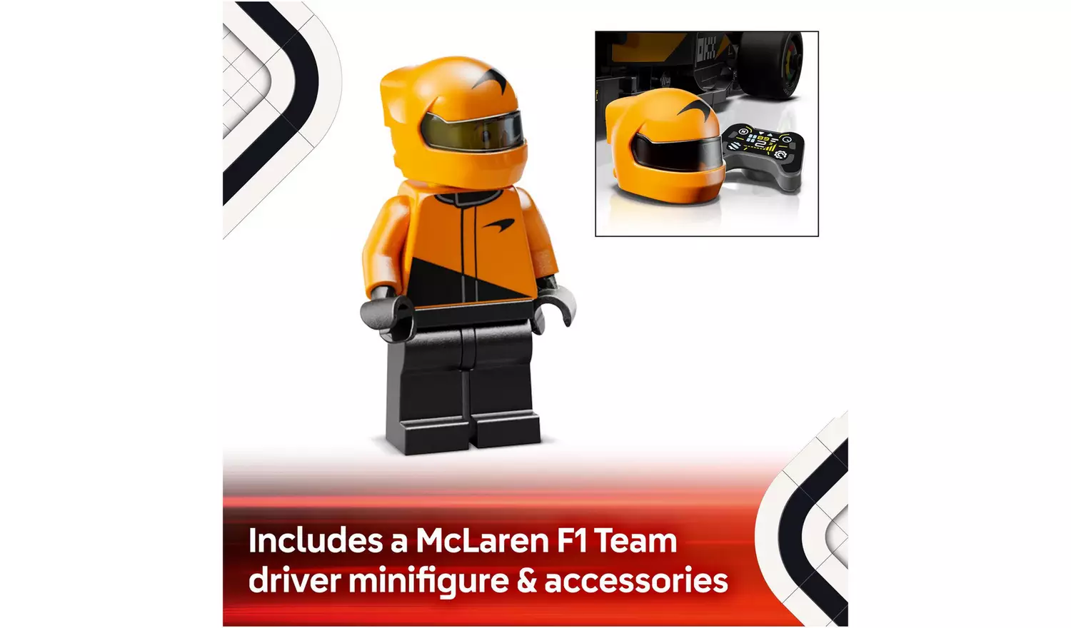 LEGO Speed Champions McLaren F1 Team MCL38 Race Car 77251