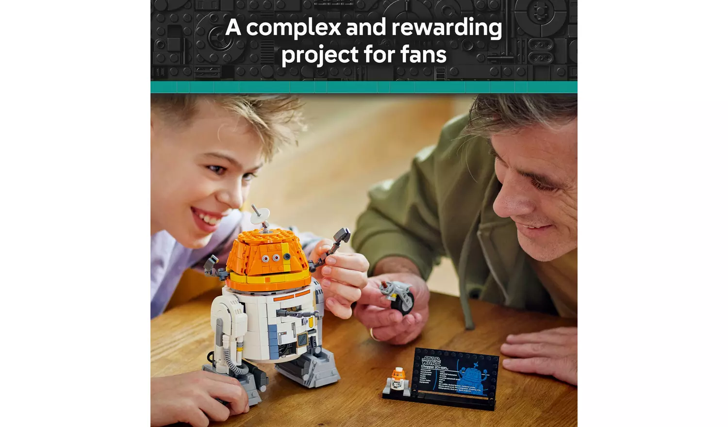 LEGO Star Wars Ahsoka Chopper (C1-10P) Astromech Droid 75416