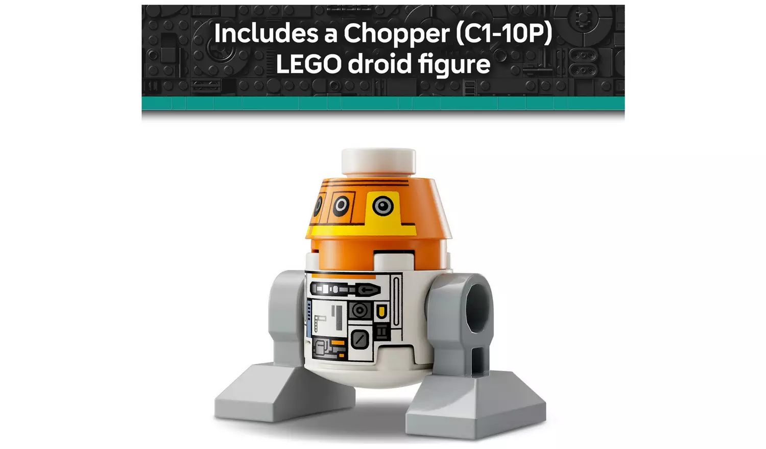 LEGO Star Wars Ahsoka Chopper (C1-10P) Astromech Droid 75416