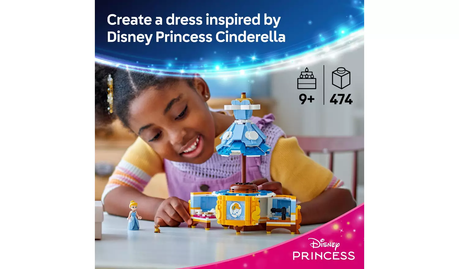 LEGO Disney Princess Cinderella's Dress Building Toy 43266
