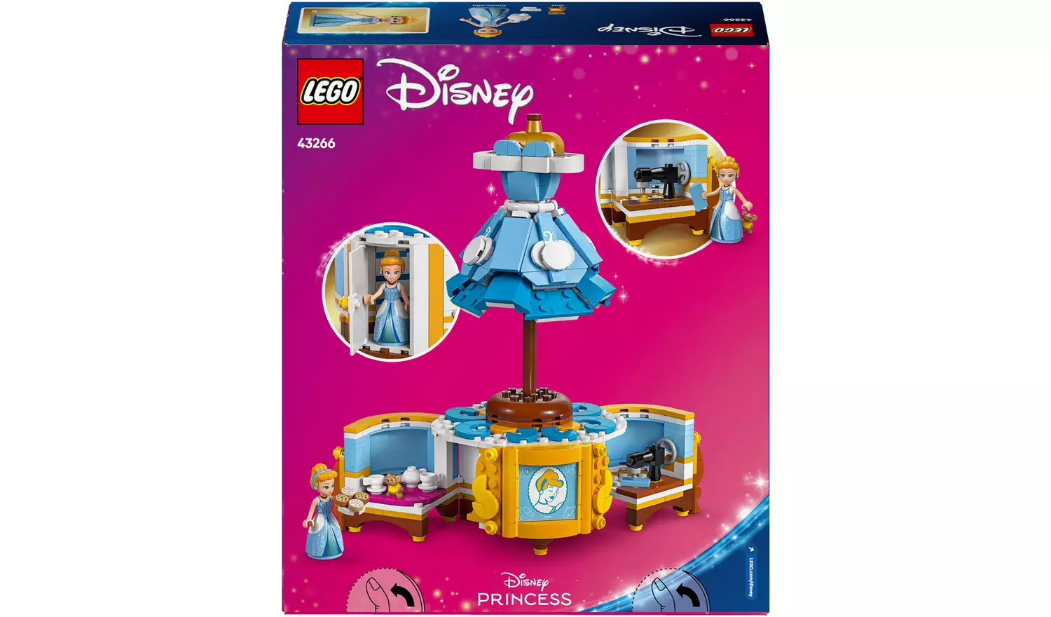 LEGO Disney Princess Cinderella's Dress Building Toy 43266