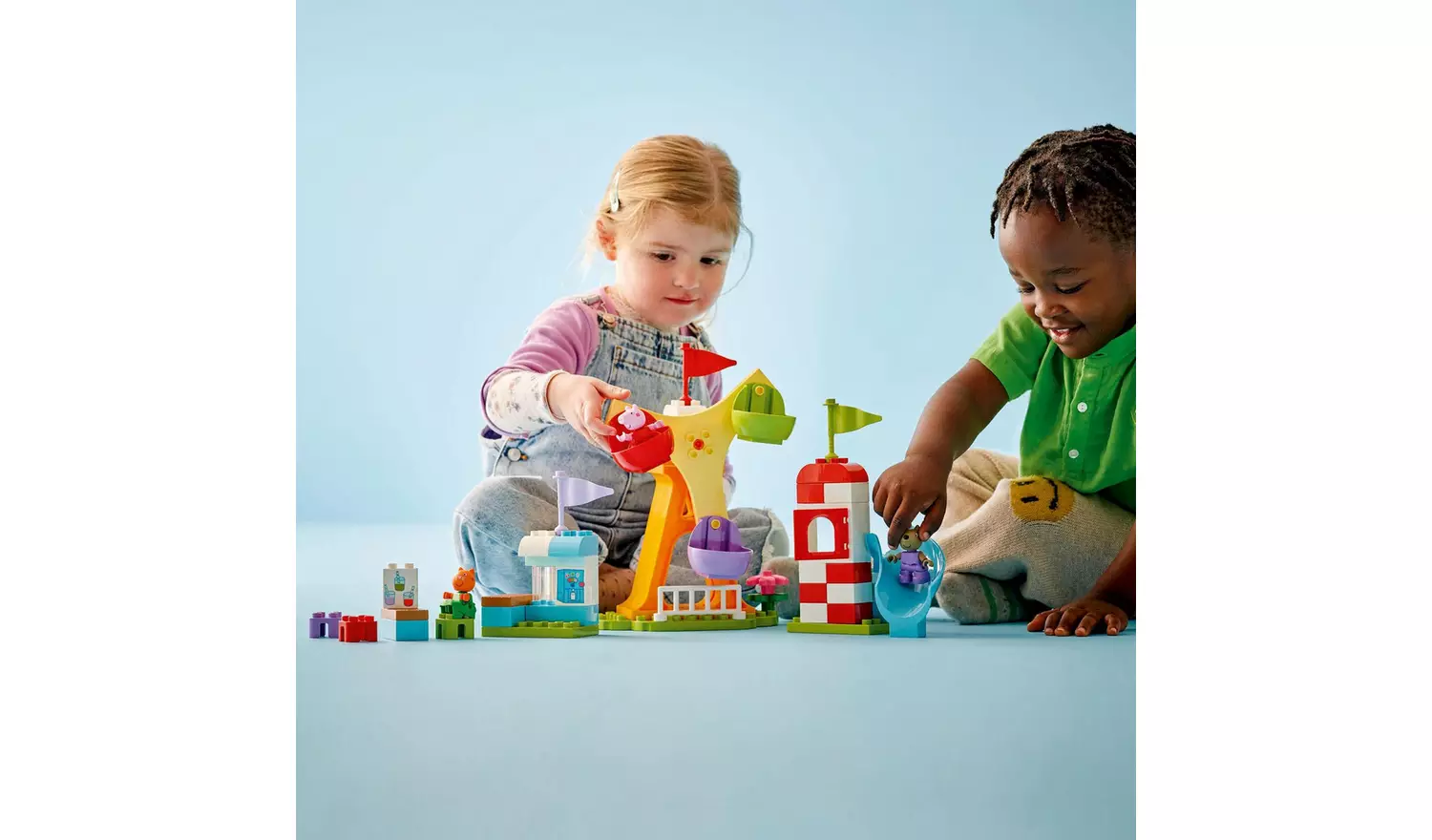 LEGO DUPLO Peppa Pig Funfair Toddler Learning Toy 10453