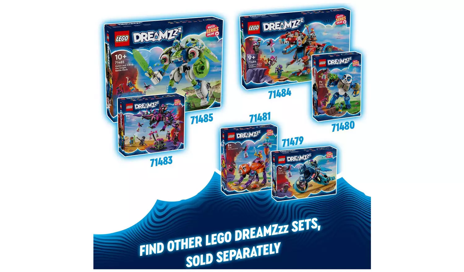 LEGO DREAMZzz The Never Witch's Midnight Raven Toy Set 71478