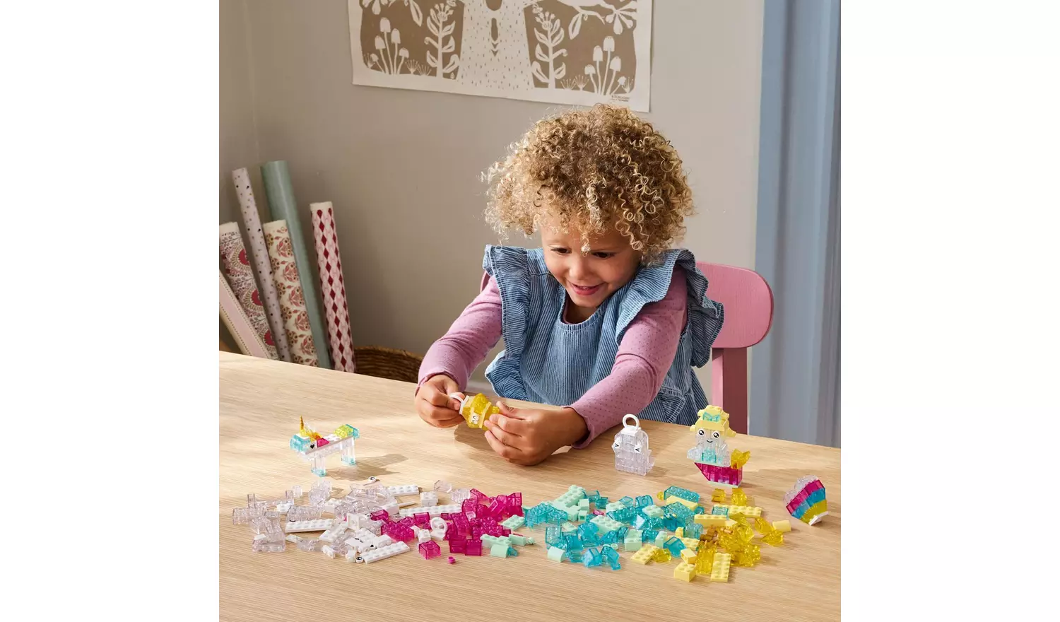 LEGO Classic Magical Transparent Box Building Toys Set 11040