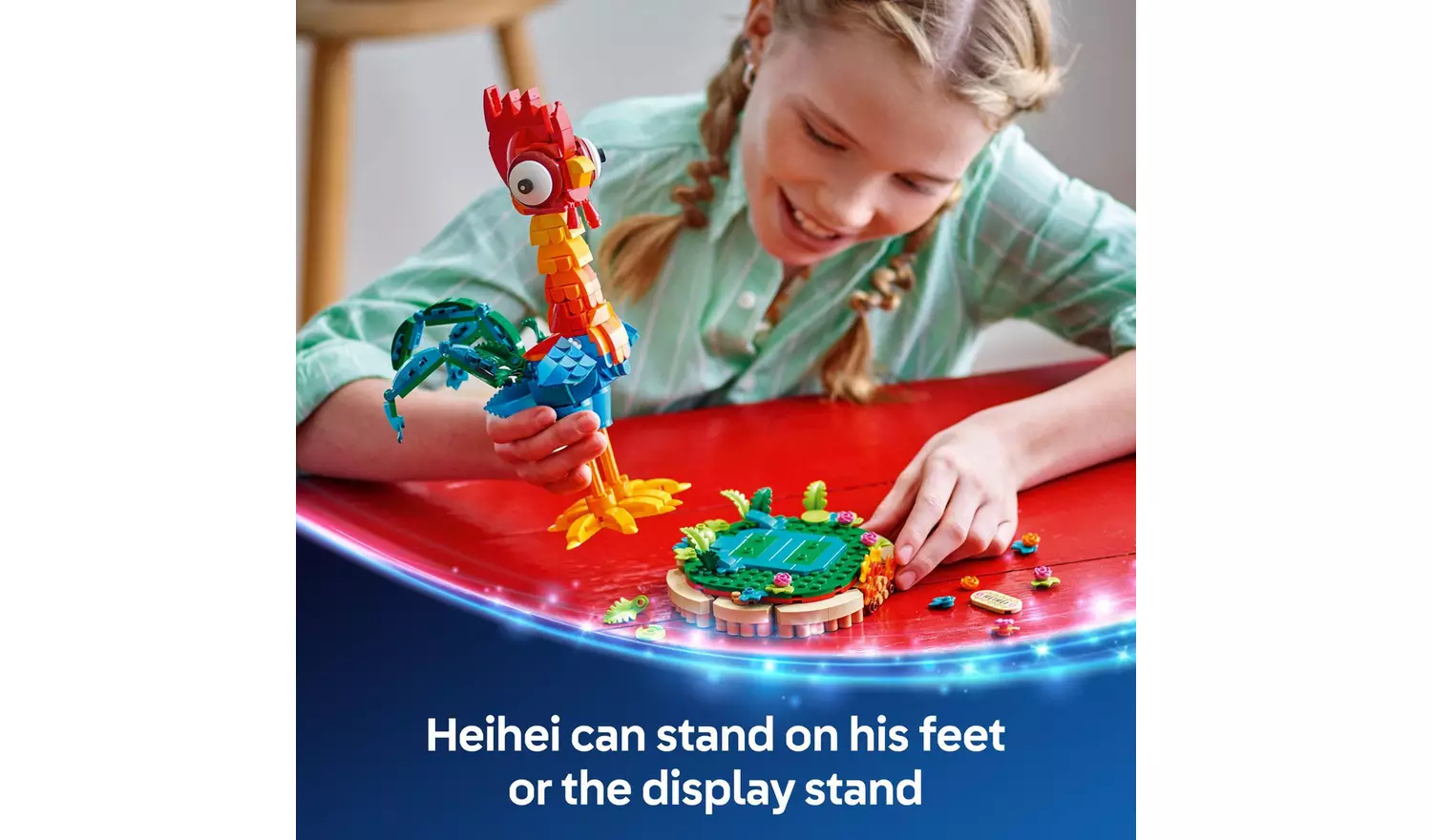 LEGO Disney Moana 2 Heihei Buildable Animal Toy 43272