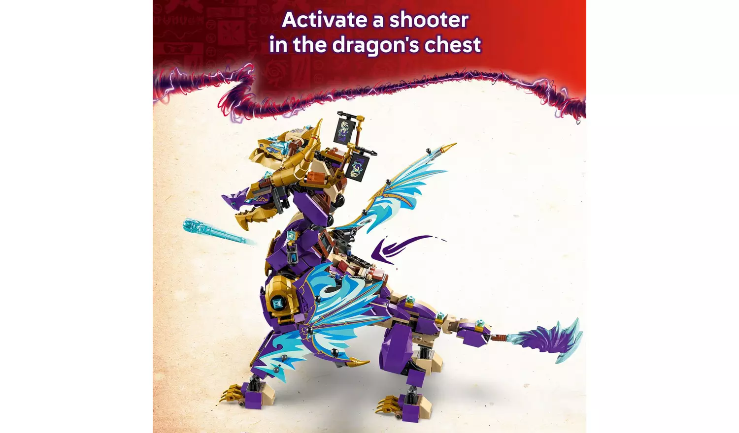 LEGO NINJAGO Arc Dragon of Focus Ninja Building Toy 71836